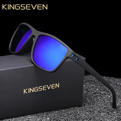 KINGSEVEN Fashion Polarized Sunglasses For Men UV400 Glasses  Rectangle Eyewear Fishing Driving Glasses Holiday