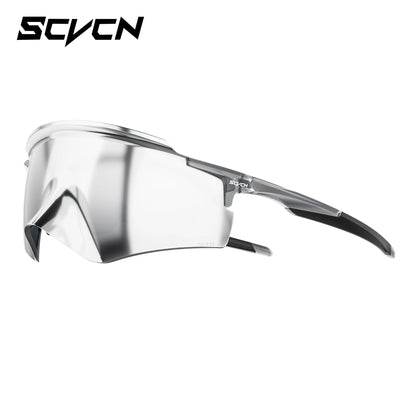 Scvcn Men's Cycling Glasses Outdoor Sport Runing Sunglasses Women MTB Bike Bicycle Goggles Road Riding Fishing Hiking Eyewear