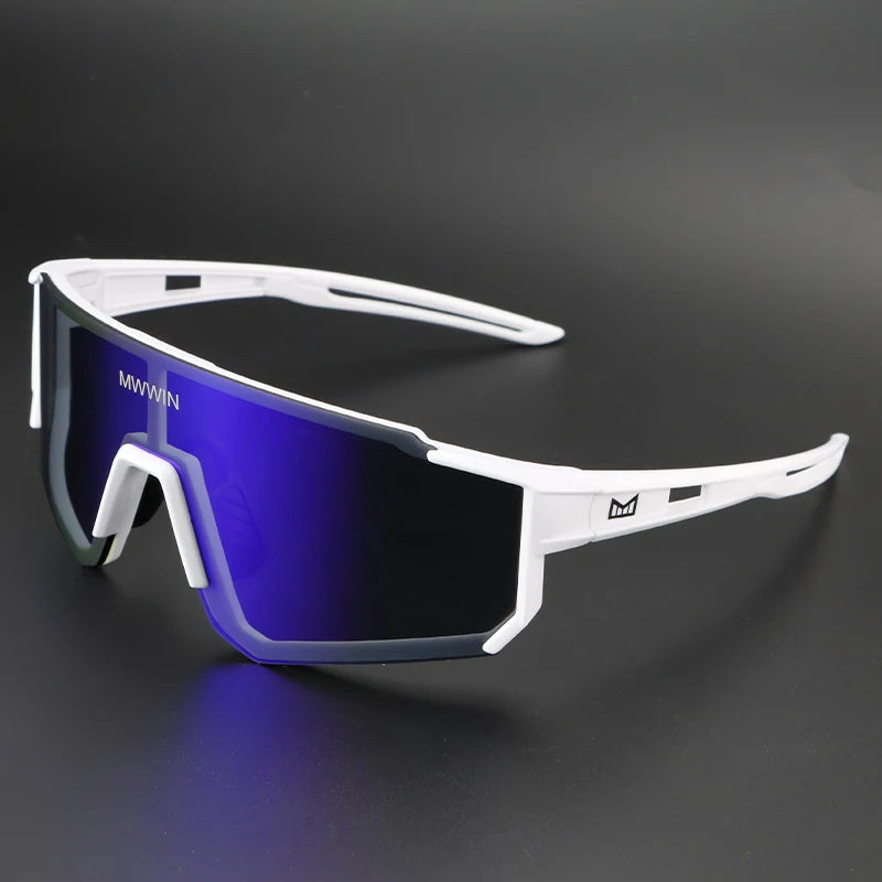 MWWIN Cycling Sunglasses MTB Glasses Bike Cycling UV400 Eyewear Men Women Bicycle Mountain Outdoor Sports Hiking Eyewear