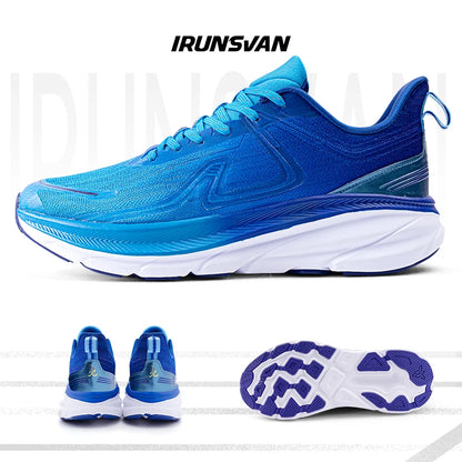IRUNSVAN 2026 Original Air Cushion Running Shoes Fitness Jump Exercise Breathable Sports Shoes Men's Walking Shoes