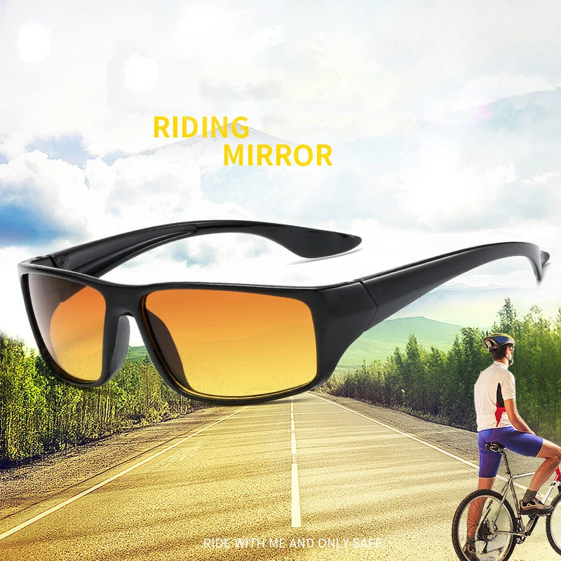 KLASSNUM Classic Night Vision Glasses Men Anti-Glare Yellow Lens Sunglasses Women Night Driving Glasses UV400 2026 New  In