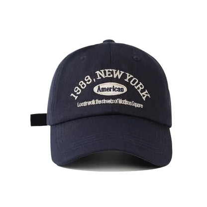 Czapka baseballowa z miękkim daszkiem, haftowana, damska, sportowa, męska, unisex