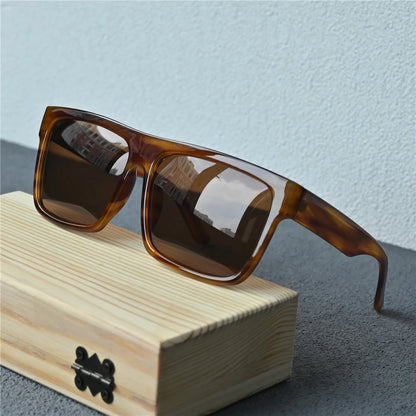 Vazrobe 165mm Oversized Black Polarized Sunglasses Men Large Huge Sun Glasses for Male Flat Top Steampunk Big Large Face