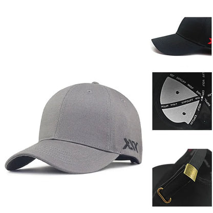 Big Head Man Plus Size Baseball Cap Summer Cotton Mesh Trucker Hat 3d Large Size Snapback 56-60cm 60-68cm OVERSIZE
