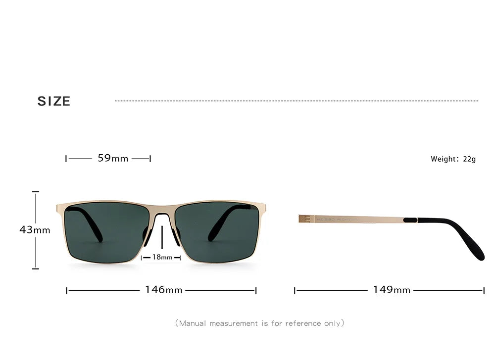 VEITHDIA Brand Fashion Sunglasses Stainless Steel High-definition Nylon Lens Polarized UV400 Eyeglasses For Men Women,  8212