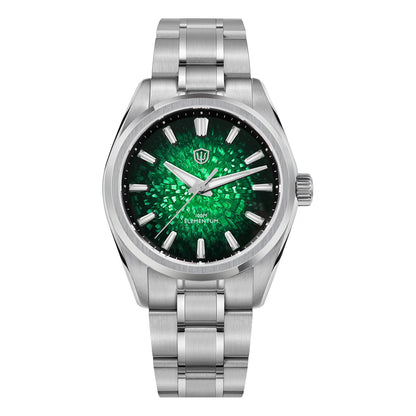 Watchdives WD0003C 38mm Watch VH31 Sweep Seconds Quartz Movement Stainless Steel Watch Elementum Original Design Men Wristwatch
