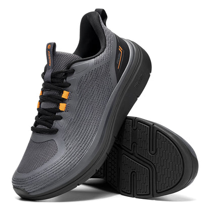 Fittington Walking Shoes for Men Extra Wide Sneakers Comfortable Lightweight Running Sport Shoes with Arch Support For Flat Feet