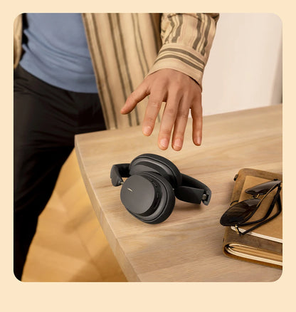 Auscultadores Over-Ear Sem Fios Bluetooth 5.3 Baseus – Driver HiFi de 40mm, Headset Dobrável com 70H de Autonomia e Áudio Espacial