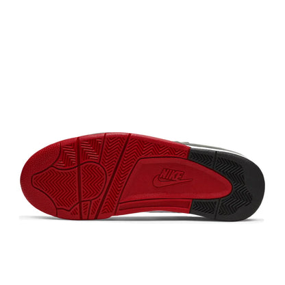 Buty do koszykówki Nike Flight Legacy Classic Style Mid-Top Retro, unisex, czerwono-białe, BQ4212-100