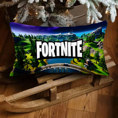 Game Fortnites Luxury Double-sided Printing Rectangle Pillow Case Bedside Pillowcase Sofa Cushion Cover Room Home Decoration