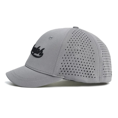 Hálós, rövid karimájú, hátul zárt baseball sapka férfiaknak és nőknek, lélegző, snapback sapka, testre szabott „dad hat”, állítható, egyszínű, trucker stílusú