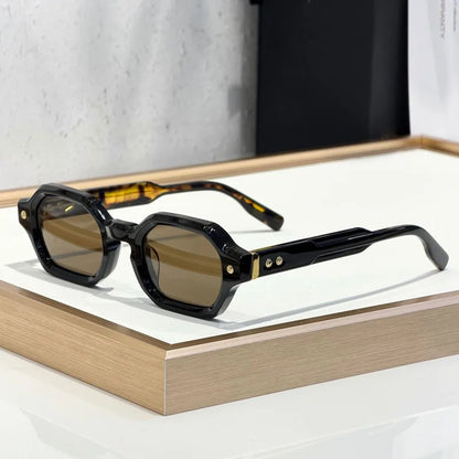 High Quality Sunglasses Project 05 with NFC Chip Rectangle Thick Acetate Handmade Luxury Design UV400 for Men Women Eyeglasses