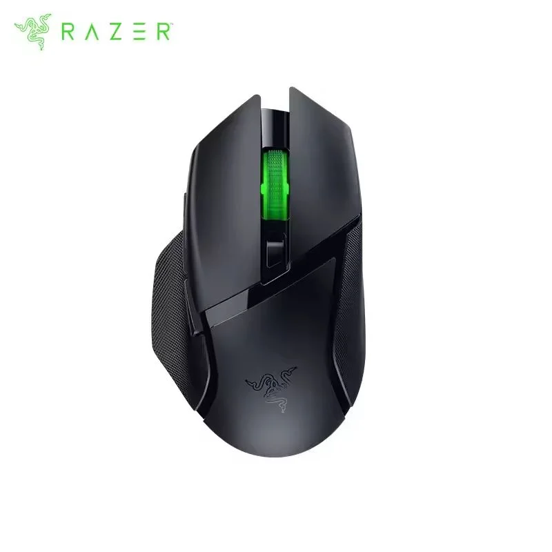 Razer Basilisk V3 X HyperSpeed Wireless Gaming Mouse, 18K DPI Optical Sensor, Chroma RGB, HyperSpeed 2.4GHz & Bluetooth Ergonomic Gaming Mouse