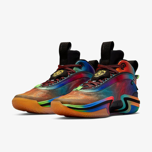 Nike Authentic Jordan Unisex Rainbow Mid-Top - Scarpe da basket resistenti DN4200-064