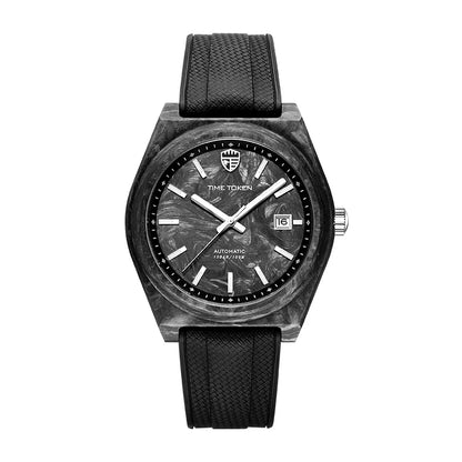 2025 New 40mm Carbon Automatic Watch Luxury 100m Waterproof Diver Watches automatic movement Diver Men Watch