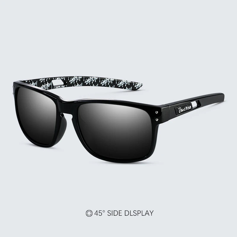 Men's Sunglasses New Arrival Square Polarized Sunglasses Goggles Sun Glasses TR90  With UV Protection