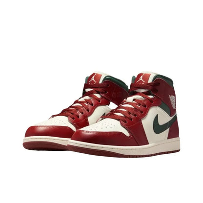 Basketbalové boty Nike Air Jordan 1 Mid Unisex – klasické ikonické basketbalové tenisky, pohodlné a univerzální DQ8426-105