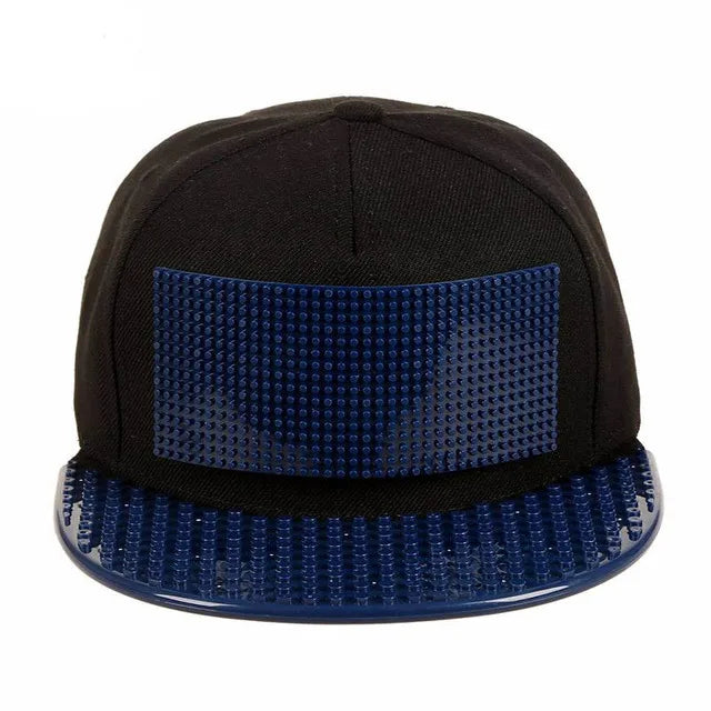 Șepci de baseball cu imprimeu cartoon patchwork, blocuri DIY, șepci snapback, șepci hip-hop pentru bărbați și femei, șepci detașabile cu pixeli, șepci „dad hats”, pentru copii și adulți