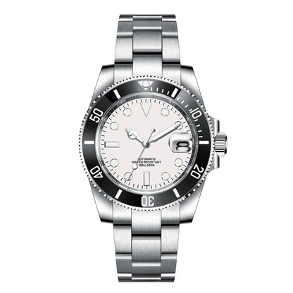 Custom watches Luxury Sapphire MIYOTA/NH35 Automatic Wristwatch Mechanical Mens Watch Sterile Dial Ceramic 10Bar Lume Male Clock