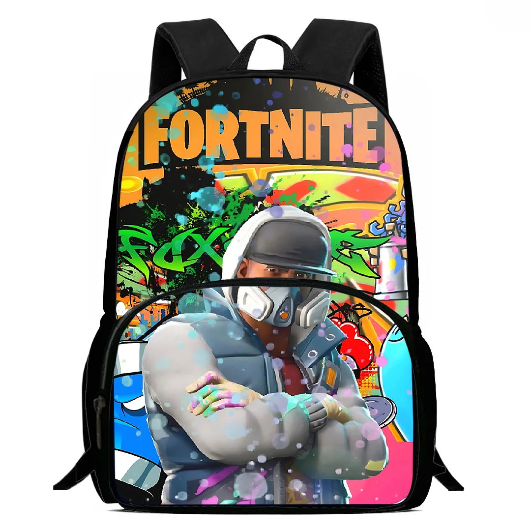 Klasični otroški nahrbtniki Game Fortnites za dečke in deklice, darilo za rojstni dan za učence, otroške šolske torbe z veliko prostornino, trpežen nahrbtnik za kampiranje