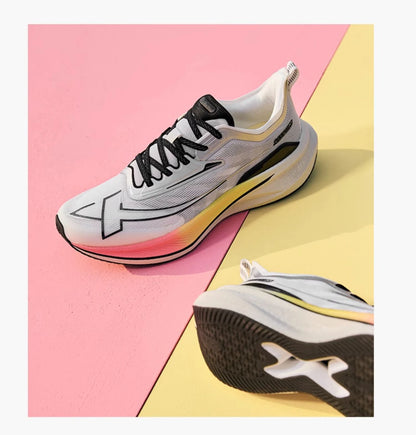 Xtep 2000KM 2.0 Running Shoes Men  Summer Professional TPU Shock Absorption Sneakers (suggest half size down) 876219110043