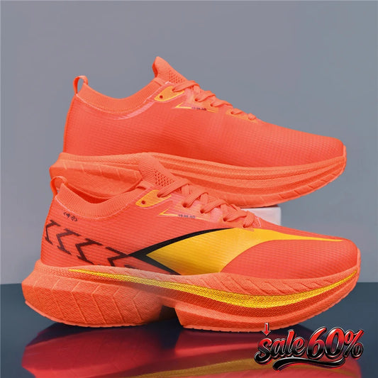 Men's Air Cushion Running Shoes Men's Sneakers Carbon Board Marathon Jogging Shoes Outdoor Sport Shoes Tennis Male Casual Shoes