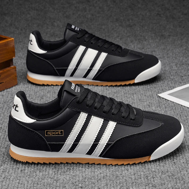 Men's Lightweight Forrest Gump Shoes, Soft Surface Non-Slip Sneakers, Retro Versatile Casual Shoes