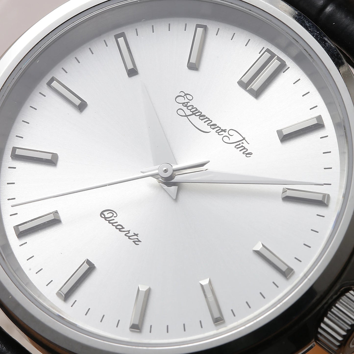 【Escapement time】Quartz Watch 40mm Case VH31  Heat Treatment Hand
