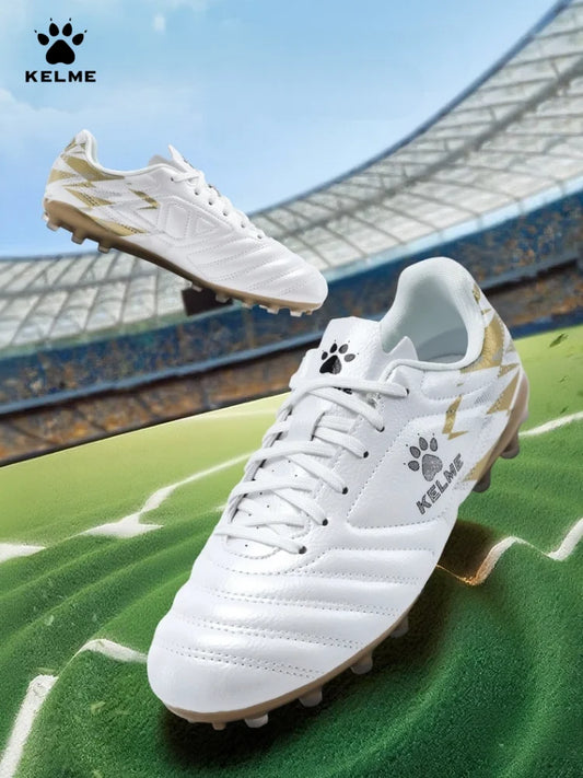 Scarpe da calcio Kelme da uomo MG, scarpe da calcio junior con tacchetti corti, scarpe professionali per competizione e allenamento, scarpe da calcio per ragazze