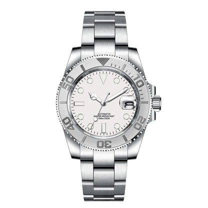 Custom watches Luxury Sapphire MIYOTA/NH35 Automatic Wristwatch Mechanical Mens Watch Sterile Dial Ceramic 10Bar Lume Male Clock