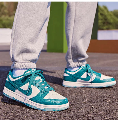 Baskets de sport rétro Nike Dunk Low pour femme, légères et amortissantes, authentiques, DV3029-100