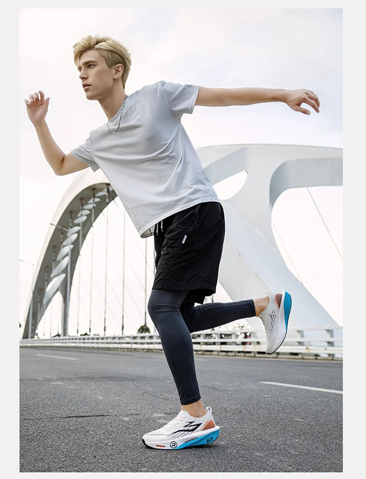 2025 herresportssko Carbon Board 6.0 racermaraton stabile, fjedrende og slidstærke løbesko til mænd til træning og jogging