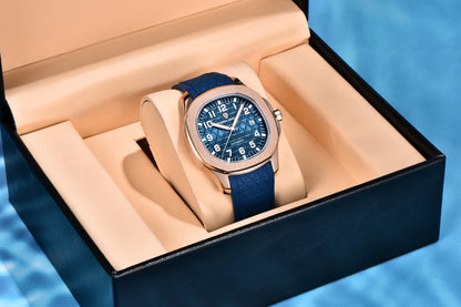 PAGANI DESIGN 2026 New Men's Watches Rose Gold Top Luxury  Automatic Watch For Men Barrel dial Steel Mechanical Wristwatch Men