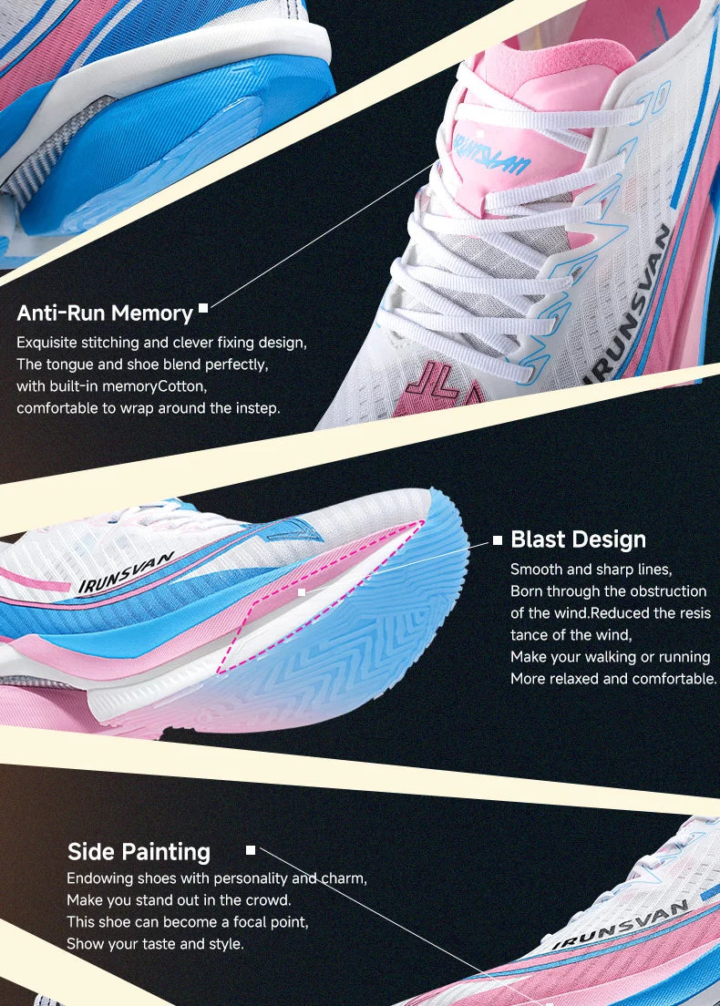 2025 Carbon Plate Marathon Running Shoes Professional Test; Stable Support Ultra-Light Bounce Shoes Unisex 088