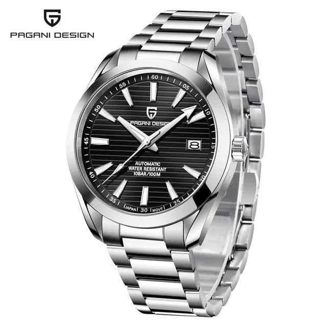 PAGANI DESIGN A150 40MM Men's Mechanical Watch Luxury Sapphire Glass Men's Automatic Watch 100M Waterproof Reloj Hombre
