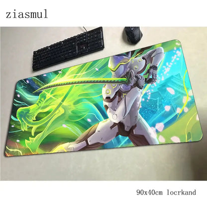 Overwatch mouse pad 90x40cm mousepads Aesthetic gaming mousepad gamer Gorgeous personalized mouse pads keyboard PC pad