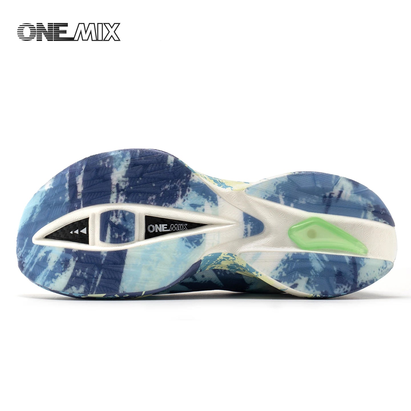 ONEMIX New Nylon Carbon Board Marathon Running Racing Shoes Shock-Absorbing Professional Stable Support Ultra-Light Rebound Sneakers
