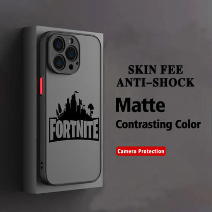 Hot Game F-Fortnite Phone Case For Xiaomi Redmi Note 14 13 12 12S 11 11S 10 10S 9T 9S 8 7 Pro Plus 4G 5G Matte Clear Back Cover