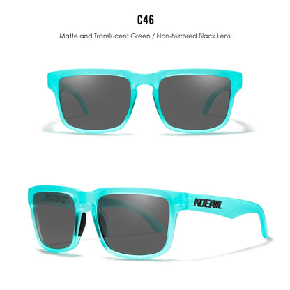 Kdeam High Quality Original Brand Design Polarized Sunglasses for Women Men Fashion Unisex  Trendy Outdoor Eyewear For Couple
