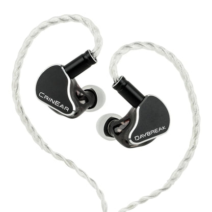 CrinEar Daybreak 1DD+2BA+2MPT Tribrid In-Ear Monitors – Micro-Planar Tweeters HiFi Wired Audiophile IEM Earphones