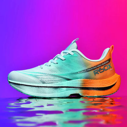 Löparskor för män i mesh, andningsbara, snörningsbara, bekväma, maraton-, sport- och fritidsskor, tennis-skor, stora storlekar, trendiga sneakers för män