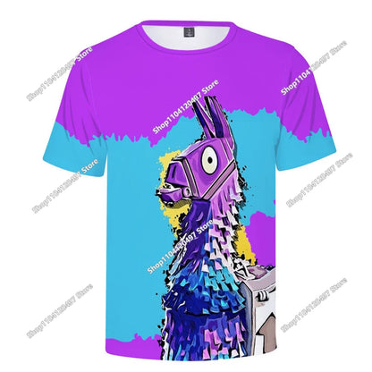 Fortnite T Shirt Men Shoot Game Battle Hero Tshirt Victory Royale Clothing Young Children T-shirts for Boys Girls of 2-14 Years