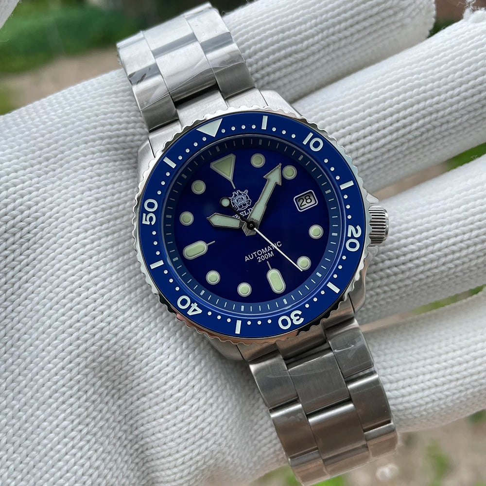 Steeldive SD1973 Men's watch Dive Watch Automatic Mechanical Men's watch NH35 Bracelet 41mm  Diver watch men watches