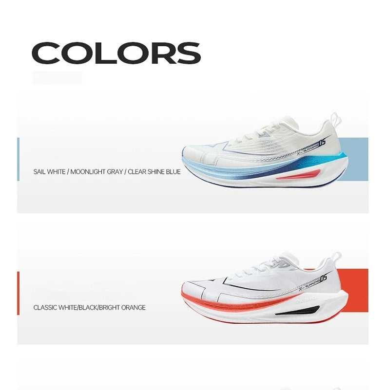 Xtep One Piece Modeling 5.0 Impact-Resistant Male‘s Combat Lightweight Quick-Drying Marathon Running Sneakers 874219110036