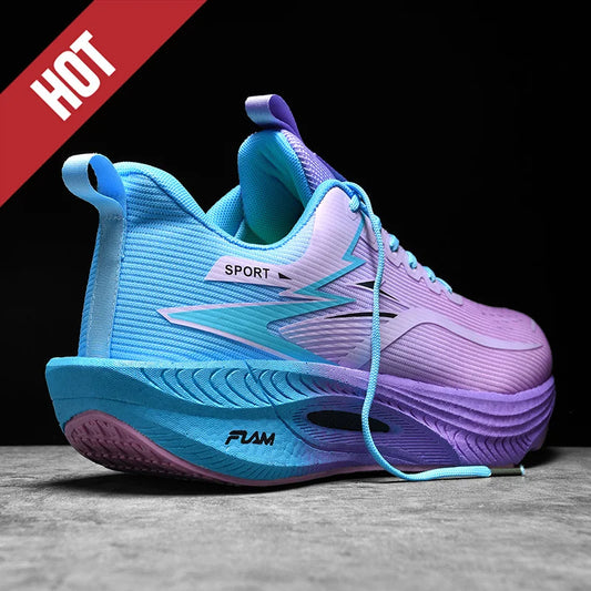 Scarpe sportive da running da uomo per maratona, con cuscino d’aria, traspiranti, leggere e confortevoli, sneakers atletiche outdoor da donna per jogging e tenis