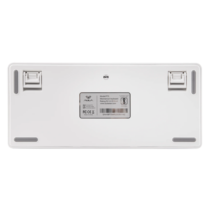 Teclado mecânico EPOMAKER x AULA F75 com fio, 75%, layout ANSI US, gasket, hot-swap, para Mac/WIN/Android, com botão rotativo