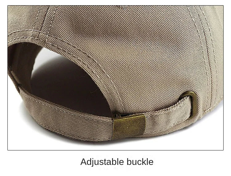 Big Head Plus Size baseball sapka, 100% pamut, férfiaknak és nőknek egyaránt, állítható „dad hat”, túlméretezett, 58–60 cm, 61–65 cm