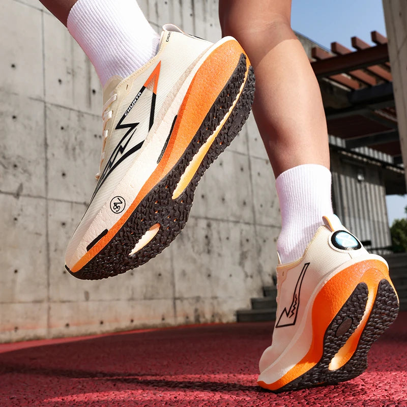 Men Sports Running Shoes Casual Marathon Breathable Lightweight Women's Comfortable Athletic Nonskid Walking Sneakers