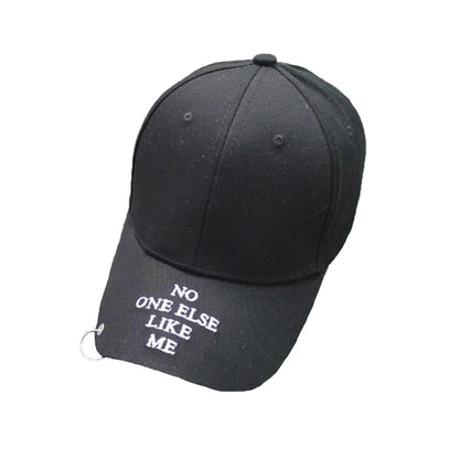 Femei Bărbați Hip Hop K-pop Șapcă de baseball tip snapback, culoare uni, cu inel, sport, dans, călătorii, iubitor de călătorii, șapcă pentru tată, șepci, îmbrăcăminte urbană, reglabilă