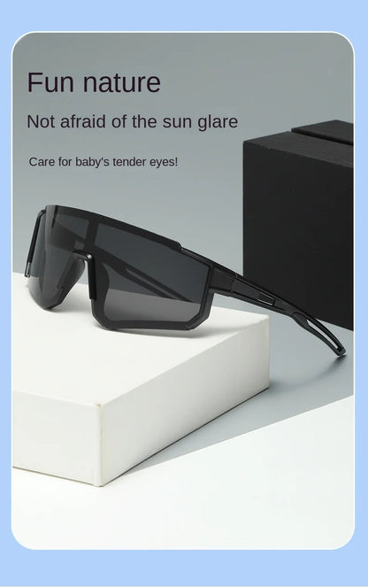 Fashion Colorful Cycling Sun Glasses Boy Girl Outdoor Sport Ride Protection Optical Glasses Climbing Skiing Children Goggles